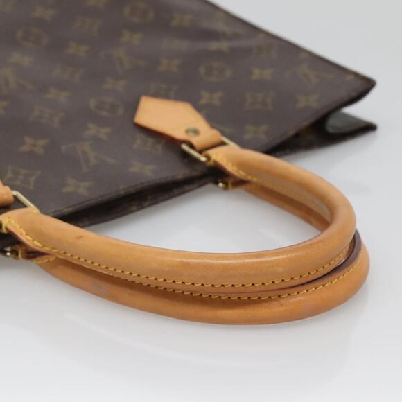 LOUIS VUITTON Monogram Sac Plat Hand Bag M51140 - Picture 7 of 12